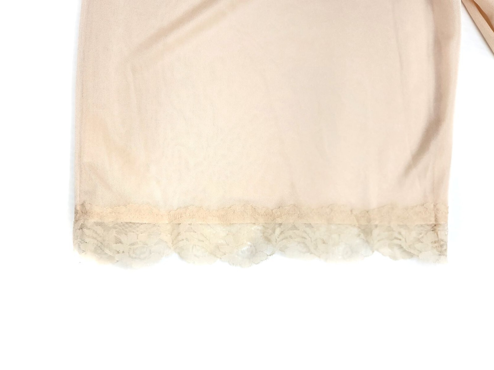 3 Pack Lady Lace Trim Satin Nylon Classic Half Slip Shorts Bloomer Pettipants