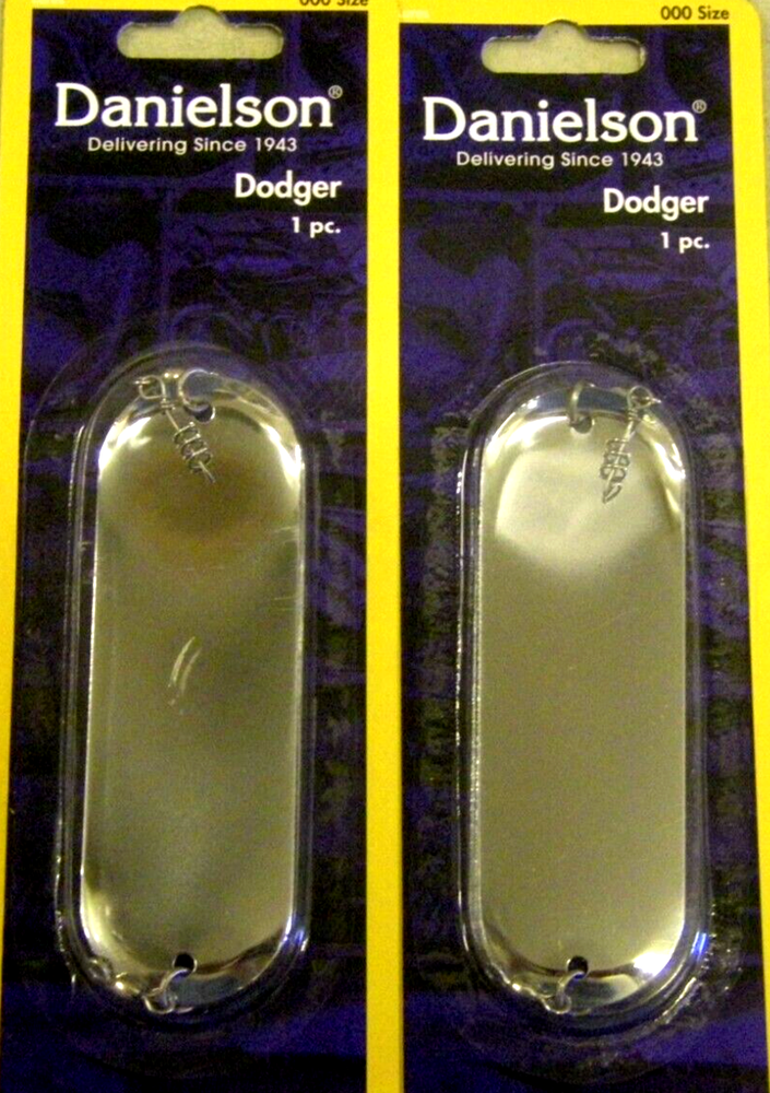 2 pack Danielson DDCHR-000 Dodger Chrome Size 000 New in Package