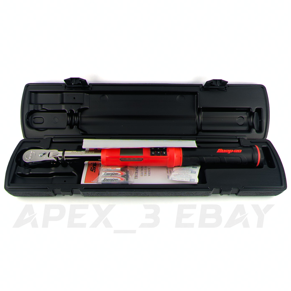 Snap-on ATECH2F125RB 3/8" Drive Flex-Head TechAngle Torque Wrench | 5–125 ft-lb