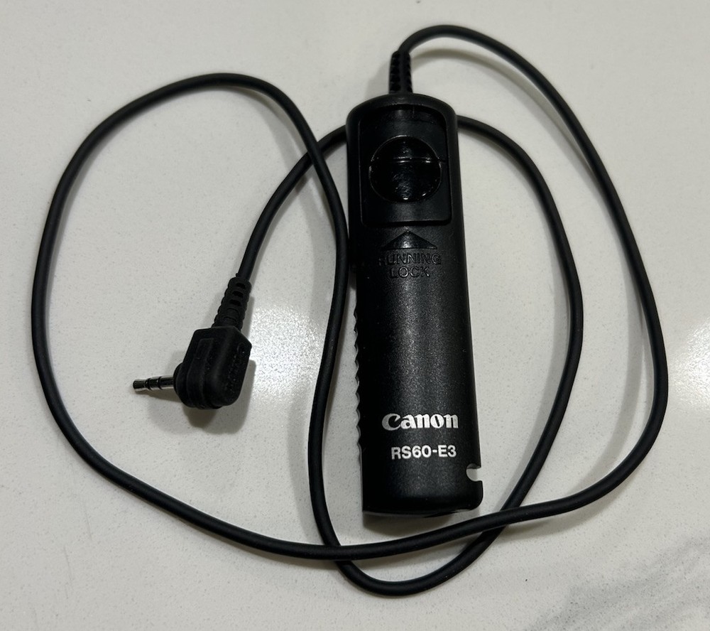Canon RS60-E3 Remote Shutter Release Switch for EOS SLR DSLR Cameras
