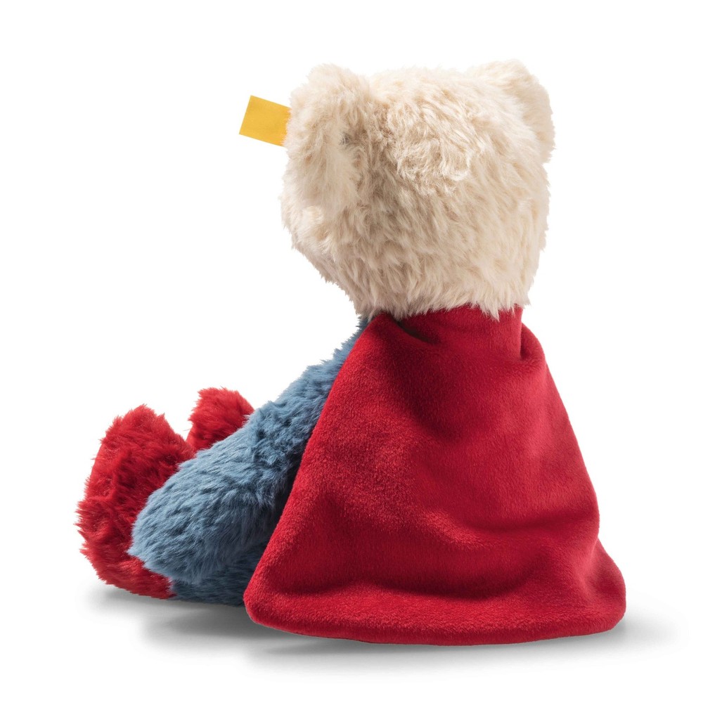 Steiff Dc Comics Superman Cuddly Soft Plush Teddy Bear #114229