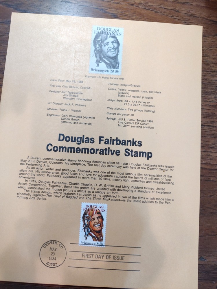 US 7 souvenir pages from USPS