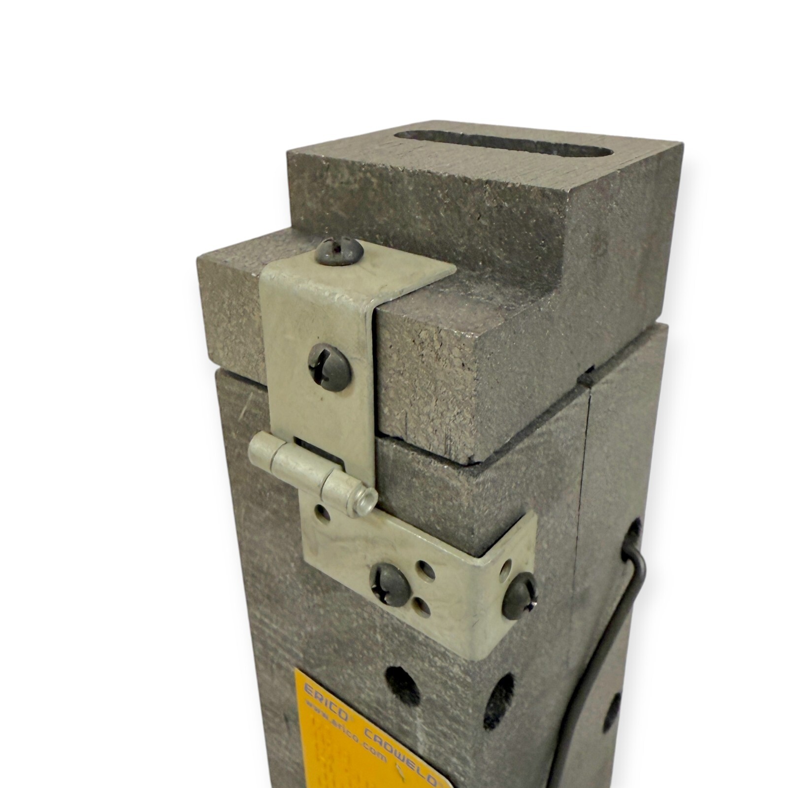 Erico Cadweld HSC2Q Graphite Mold 4/0 Concentric to Steel Pipe Flat Surface 115