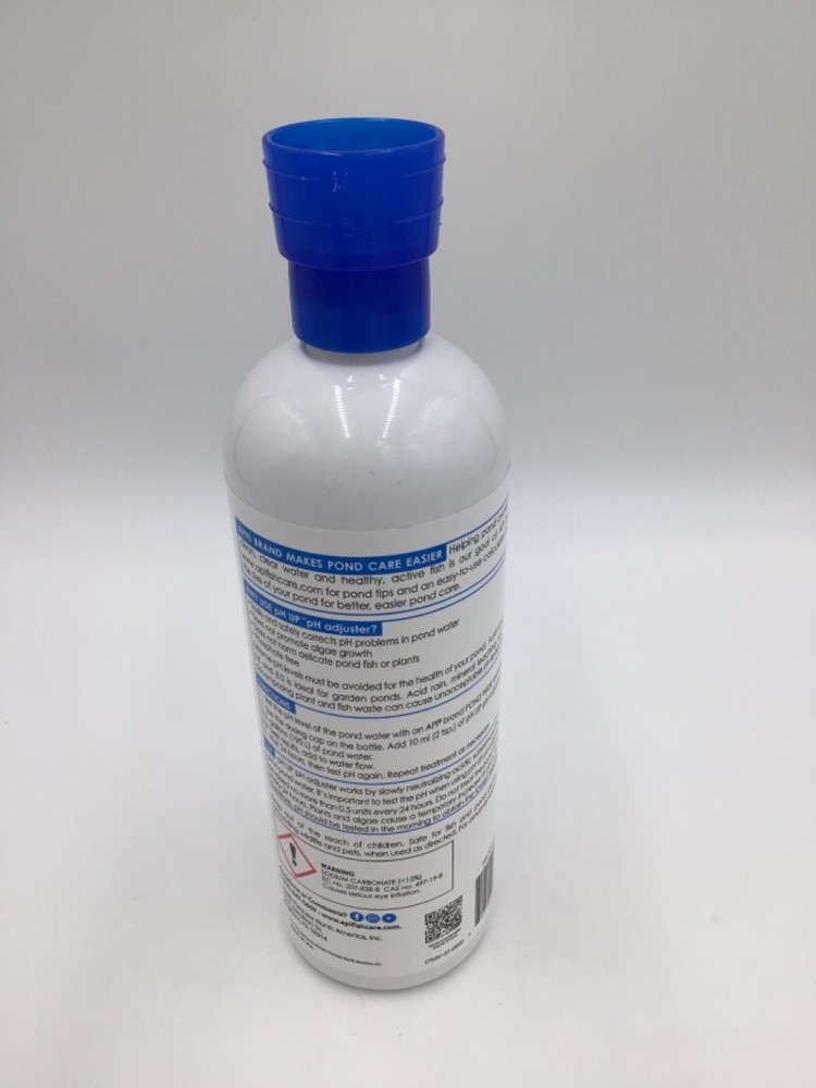 API Pond pH UP Pond Water pH Raising Solution 16 oz. Bottle