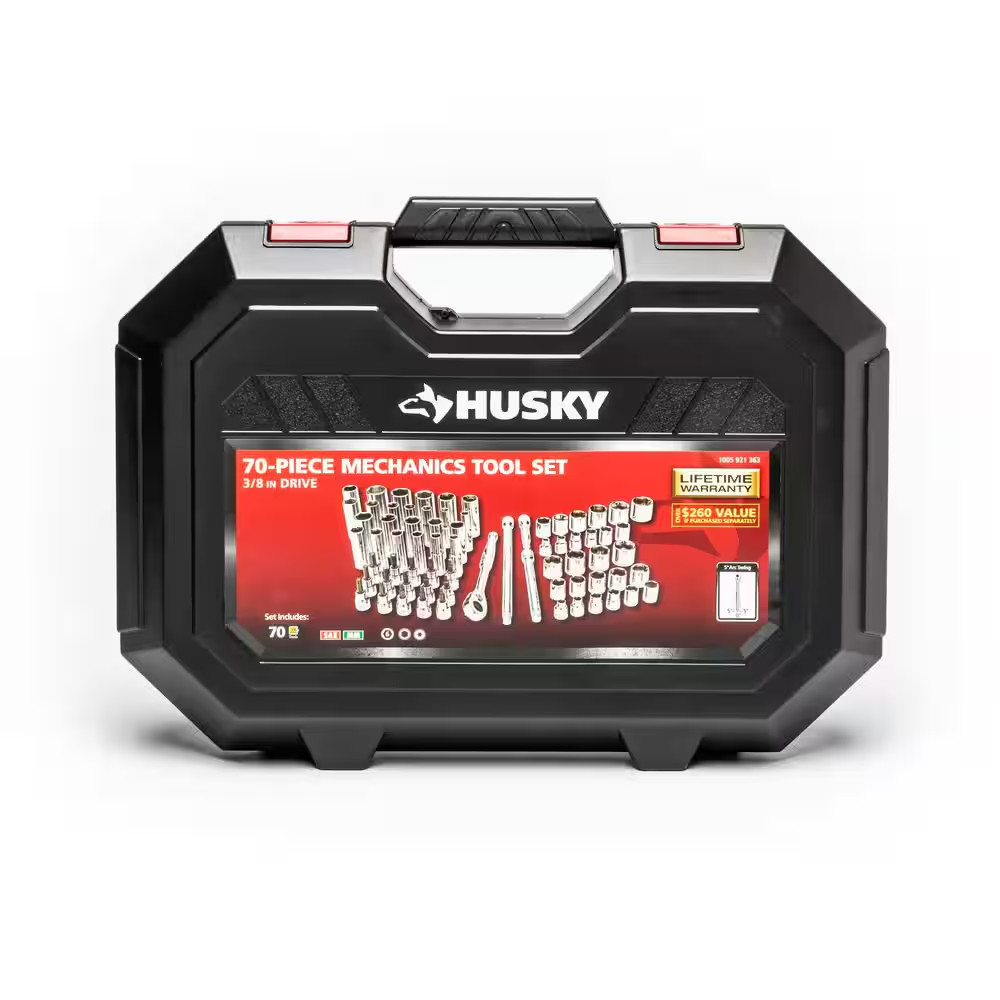 3/8 In. Drive Mechanics Tool Set (70-Piece)