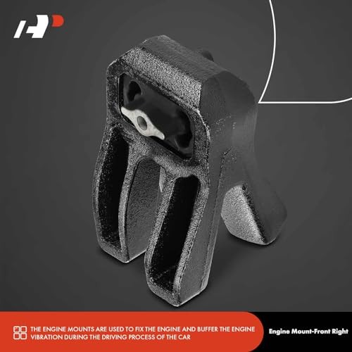 Set of 2 Front Left and Right Engine Motor Mount Set Compatible with Dodge