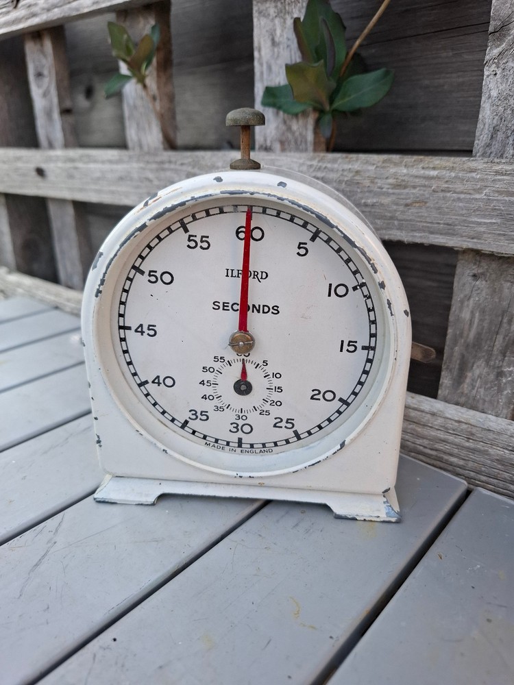 Vintage Ilford darkroom clock - Seconds Timer