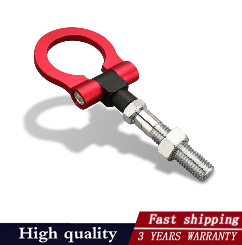 Red Front Or Rear Folding Tow Hook For 2014-2024 Chevrolet C7 & C8 Corvette GM