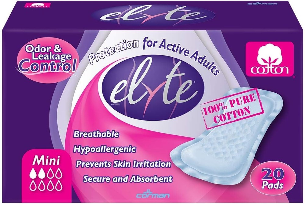 Elyte -  e Cotton Bladder Control Pads - Sensitive Skin