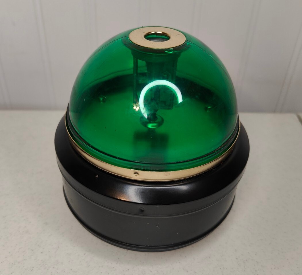 WORKING VTG Presto Automatic Pencil Sharpener Green Dome Mad Men Don Draper Desk