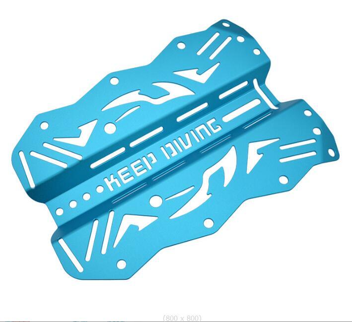 New Updated Scuba Diving Aluminium Backplate BCD Tech Gears 3mm Backplates