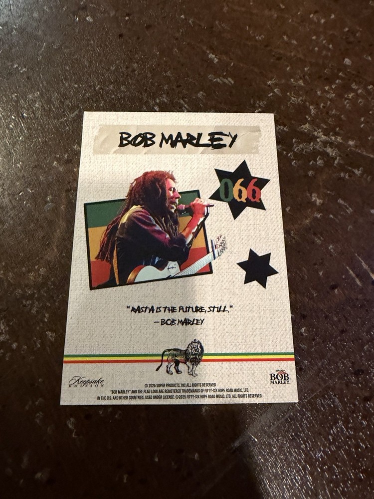 2025 Bob Marley Keepsake Edition #66