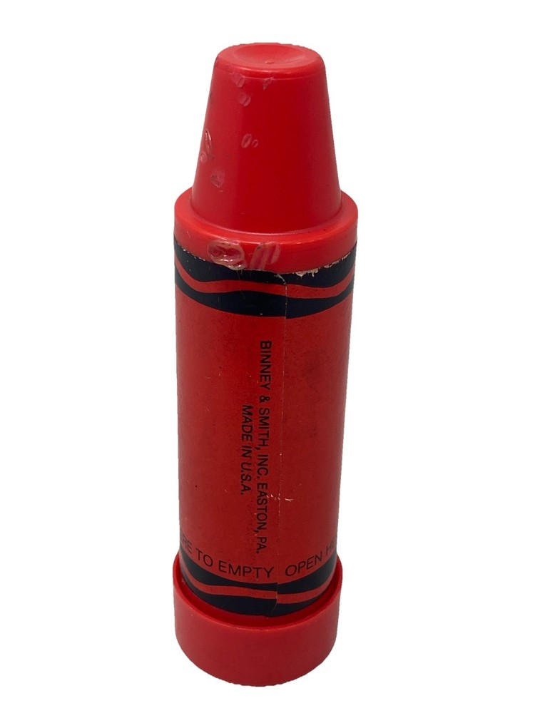 Vintage Crayola Crayon Sharpener Red