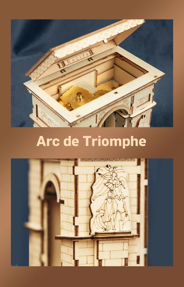 DIY 3D Puzzle - Arc De Triomphe - 118pcs