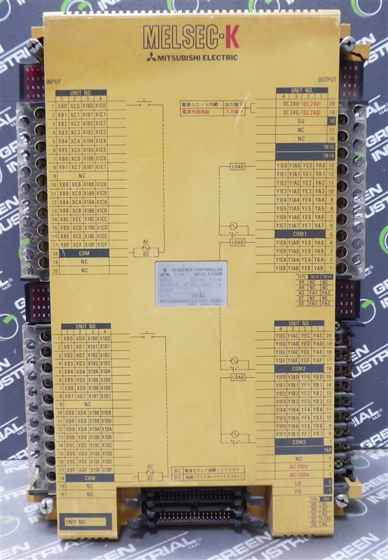 USED Mitsubishi KOJ2-E56DR Melsec-K Sequence Controller