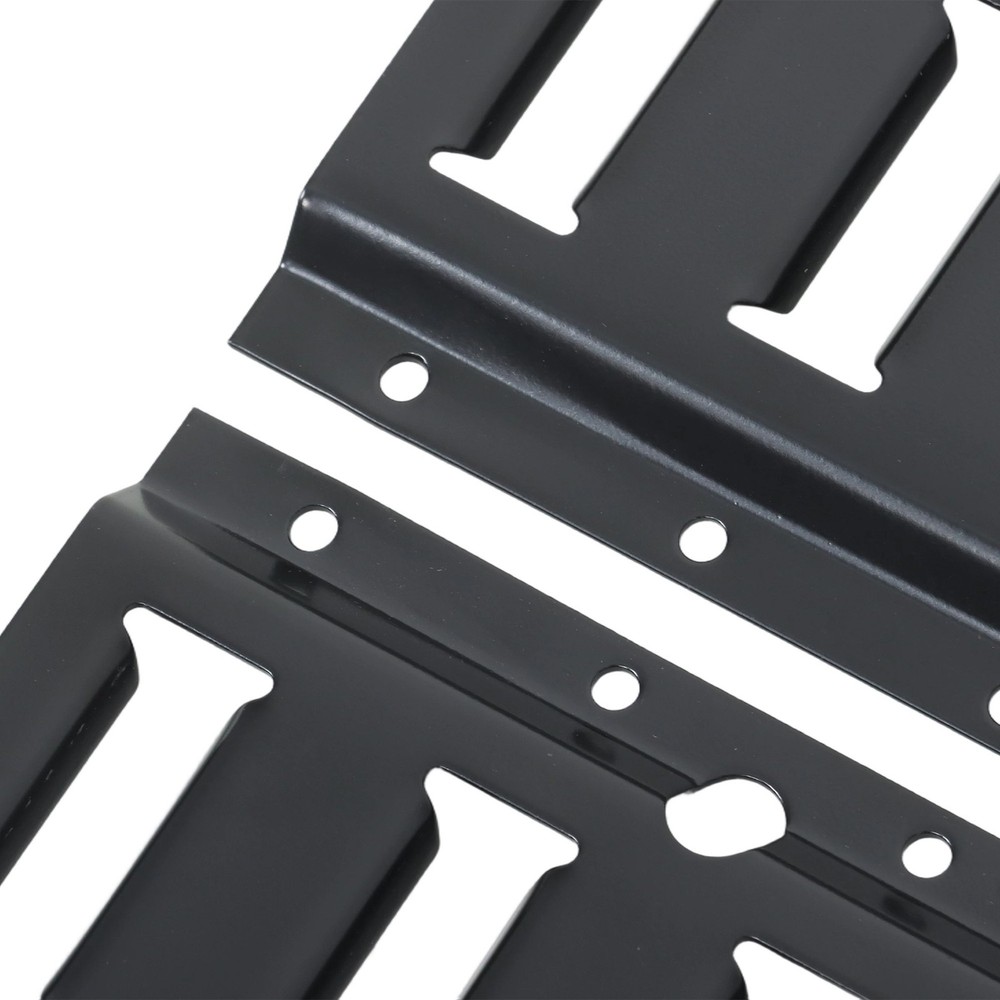10 PCS 4' E Track Tie Down Rail Kit Compatible For Trailers Durable Carbon Steel