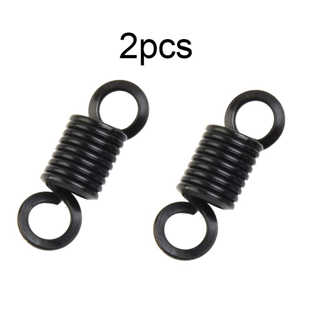 Home Garden Spring Hand Tools 2 Pcs Automatic Black LA815138 Spare Spring