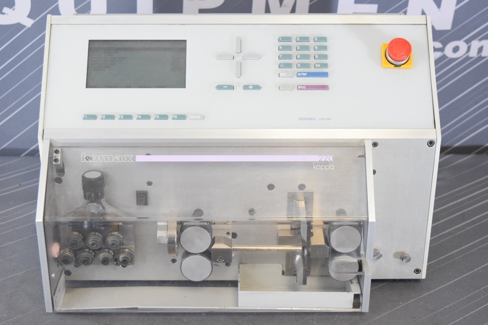 Komax Kappa 220 Automatic Wire Processing Machine w/ Extras (041054)