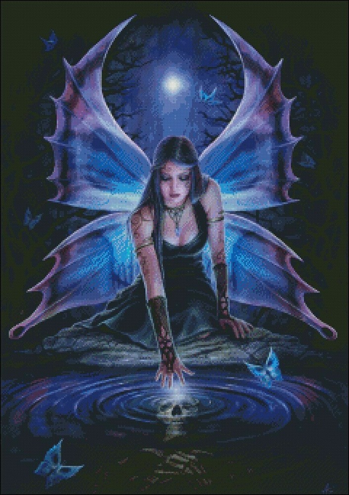 Chart Needlework DIY - Counted Cross Stitch Patterns - A Touch