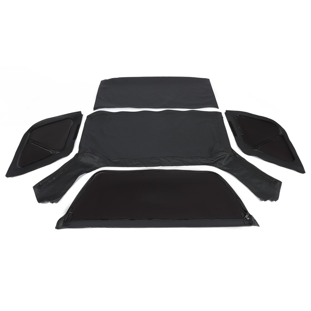 For Chevrolet Tracker 2DR 1999-2004 Replacement Soft Top w/ Tinted Windows Black