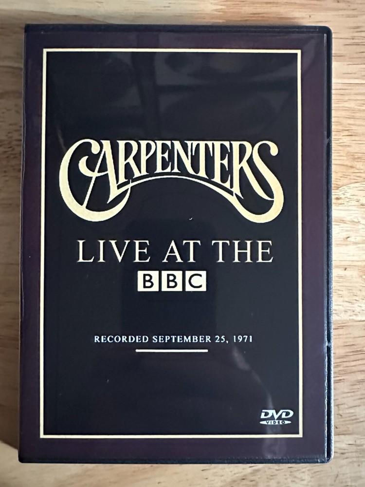 Carpenters - Live at the BBC 1971 DVD Richard Karen