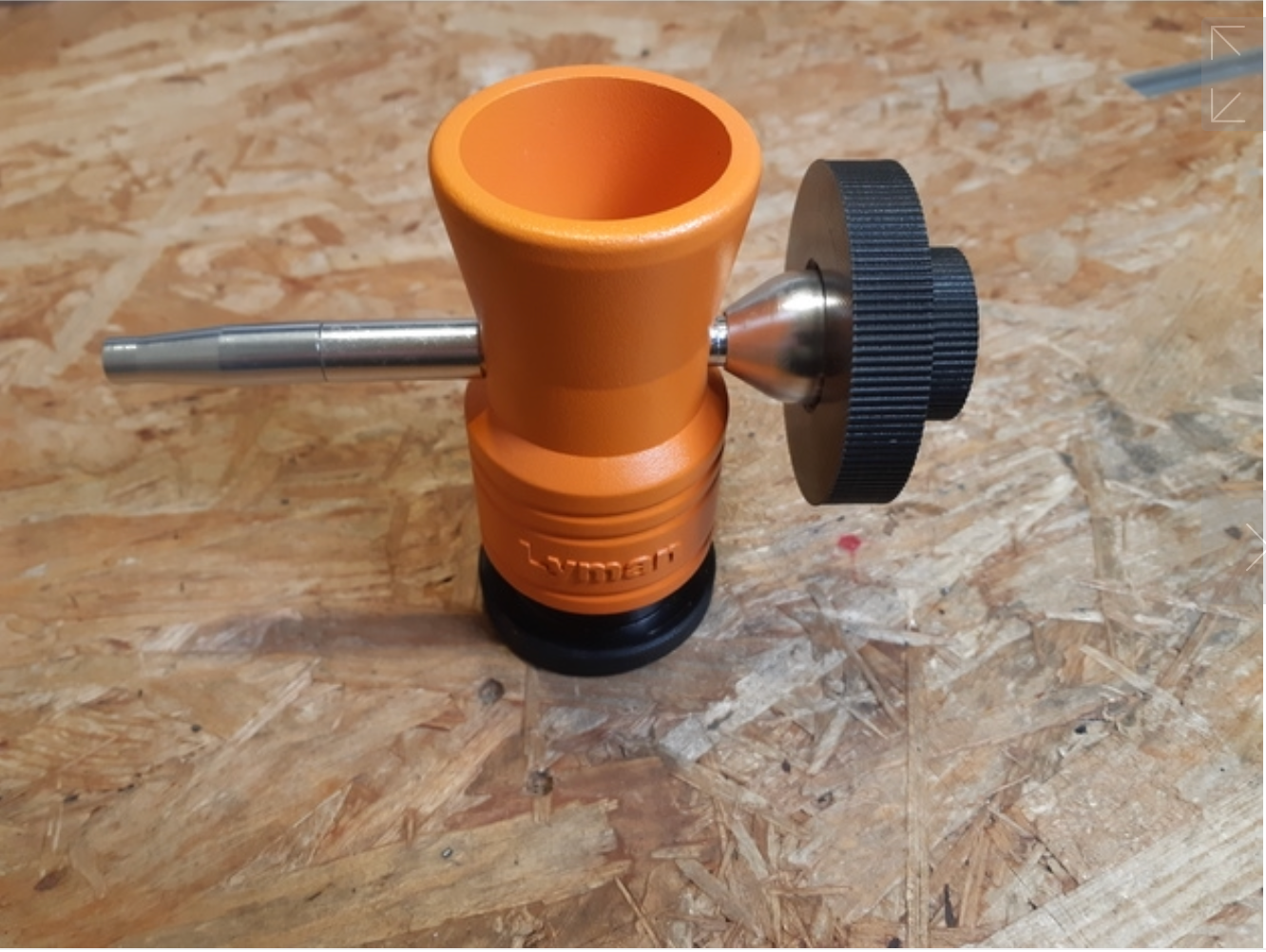 Lyman Brass Smith Powder Trickler UPGRADED Knobs - SET OF 2