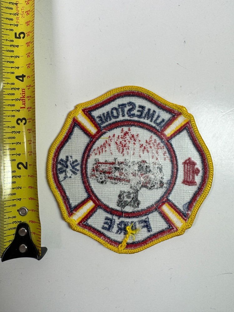 Limestone Fire Illinois IL Patch AA2