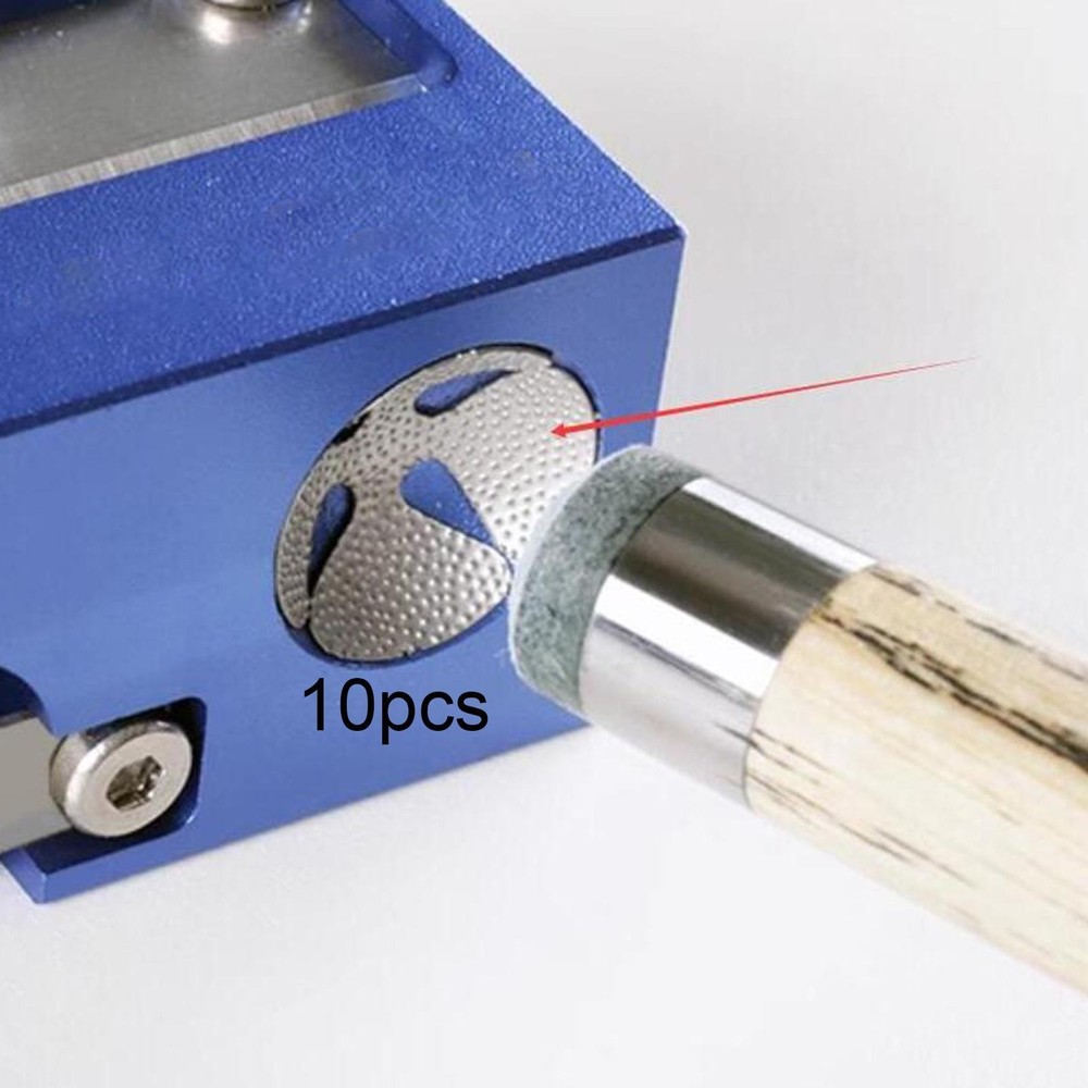 10x Pool Cue Tip Shaper Part Multifunctional Professional Billiard Accessory
