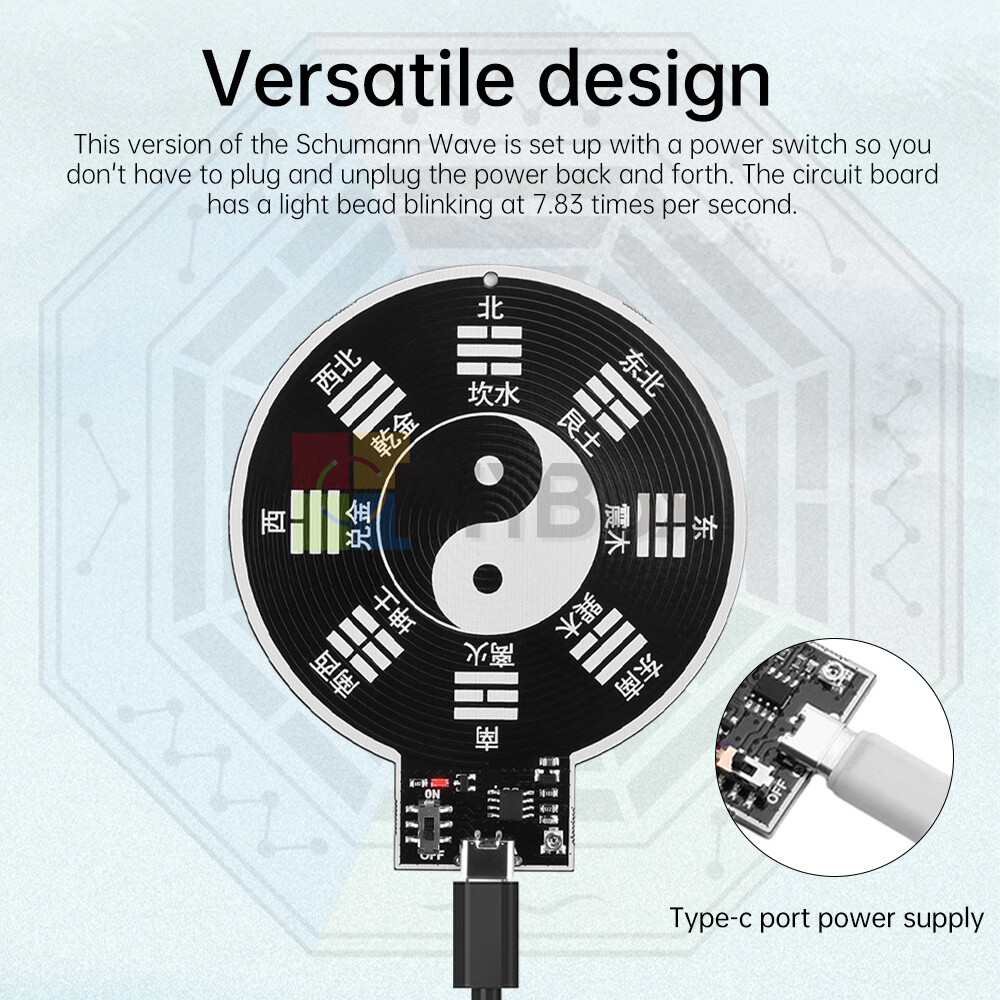 7.83Hz Schumann Wave Generator Ultra-Low Frequency Pulse Wave Generator Type-C