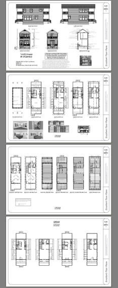 14x28 House -- 749 sq ft -- PDF FloorPlan -- Model 6G