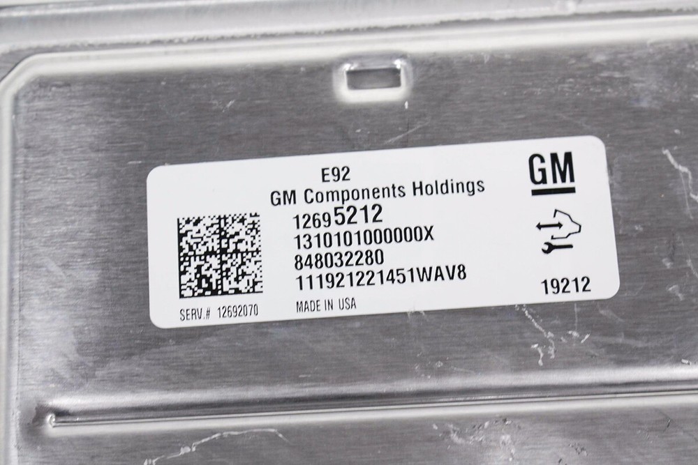 12692070 OEM Cadillac ATS, Camaro, CTS, XTS Engine/Motor Control Module ECM EEC