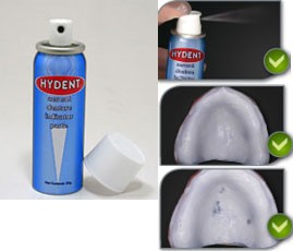 Pascal Pascal Hydent Aerosol Denture Indicator Paste. Fast, Mint