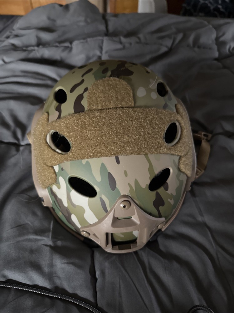 Fma Multi Cam Airsoft Helmet, Unused New