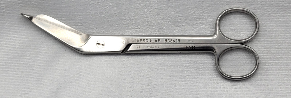 Aesculap BC862R Bandage Scissors 7"