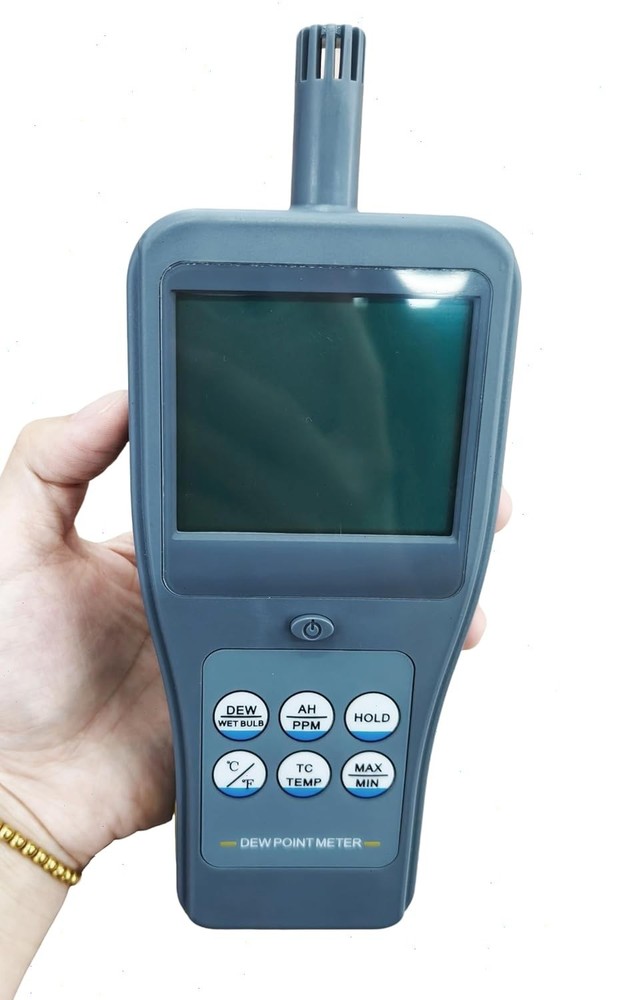 Thermocouple Dew Point Meters With Battery Indication Function 7 Parameters