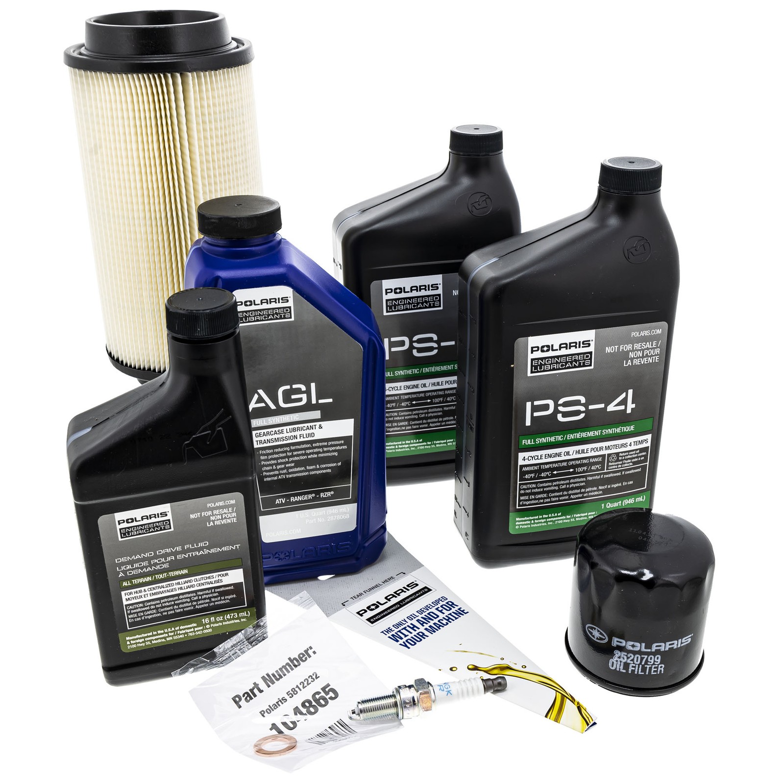 Polaris 2830549 Maintenance Kit Sportsman Ace 450 570 850 Touring Ultimate EPS