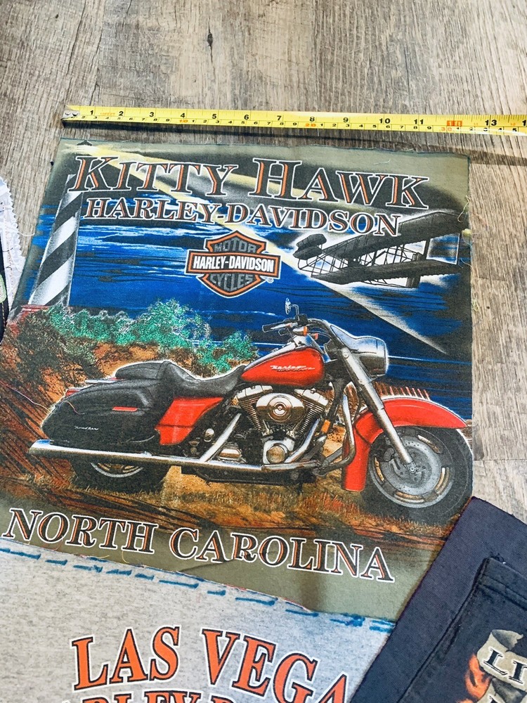 HARLEY DAVIDSON patch lot 4back Patches 2 Pocket Size