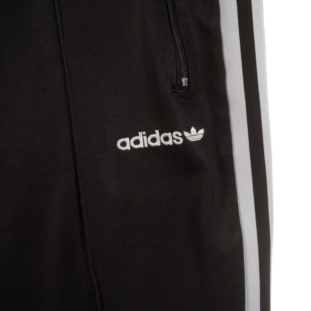Adidas Black Track Pants Mens Large Pull On Drawstring