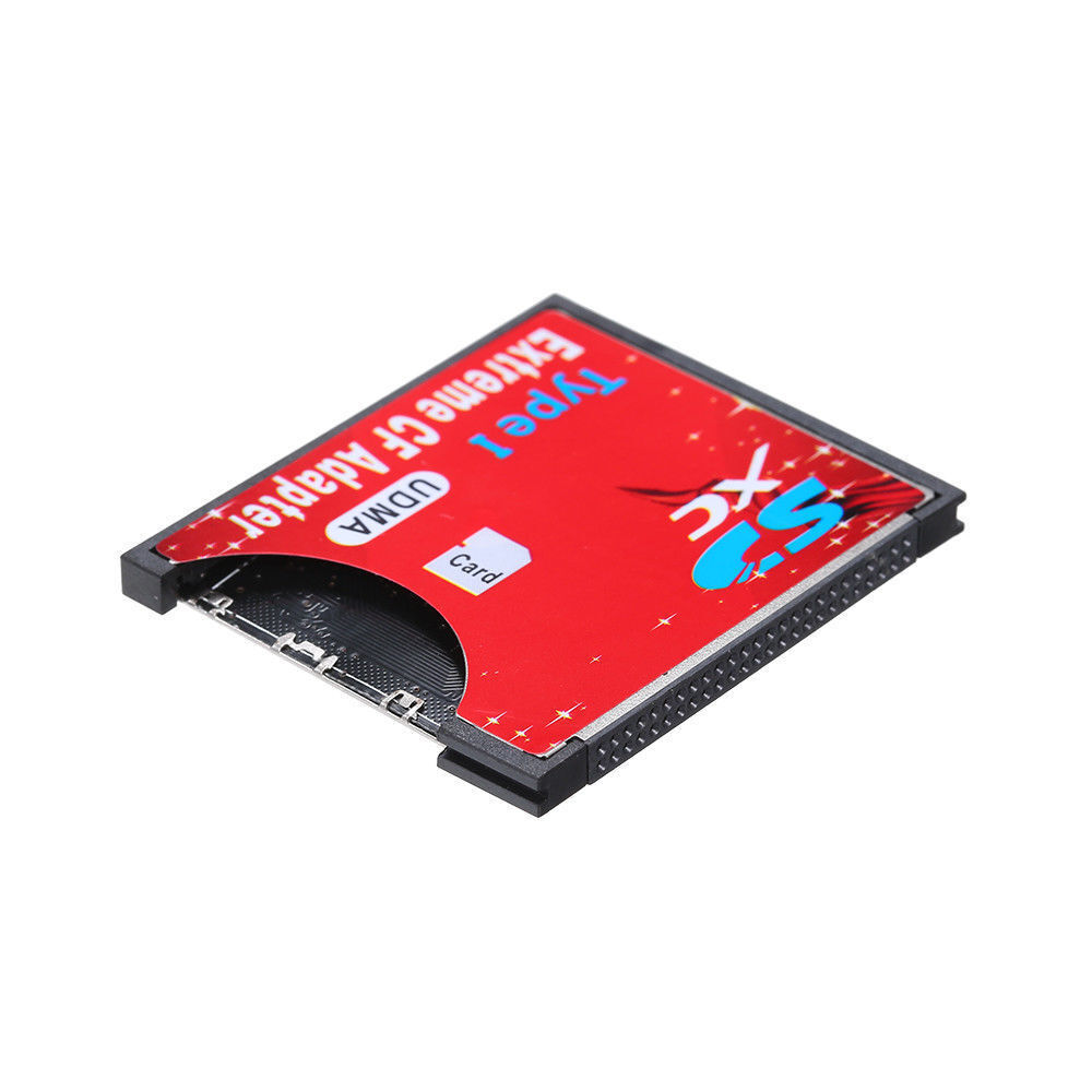 SDHC SD SDXC to CF Card Adapter Compact Flash Type I Card Converter Card Reader