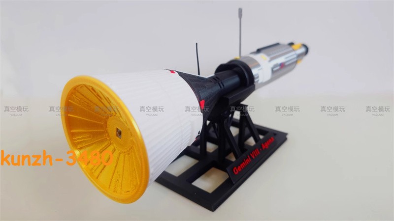 1/72 1/48 Gemini Spacecraft - Agena Finished Static Model 3D Printed Collection