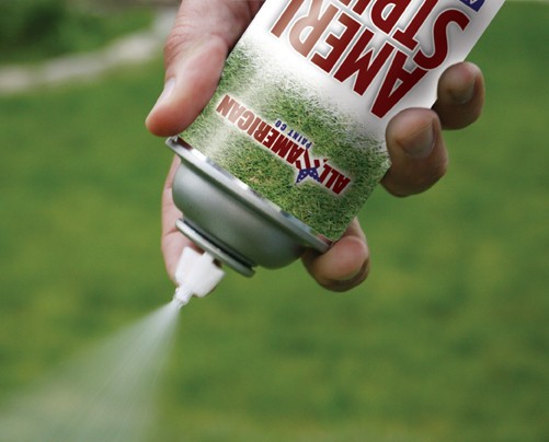 Ameri-Stripe White Field Grass Marking Paint - (6 Can Pack) - Six, 18 oz. Cans