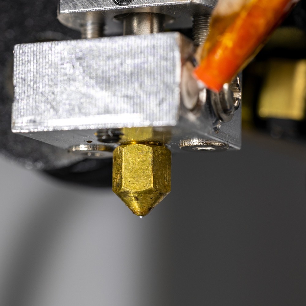 10PCS 3D Printer Nozzle Brush Brass Wire Toothbrush White