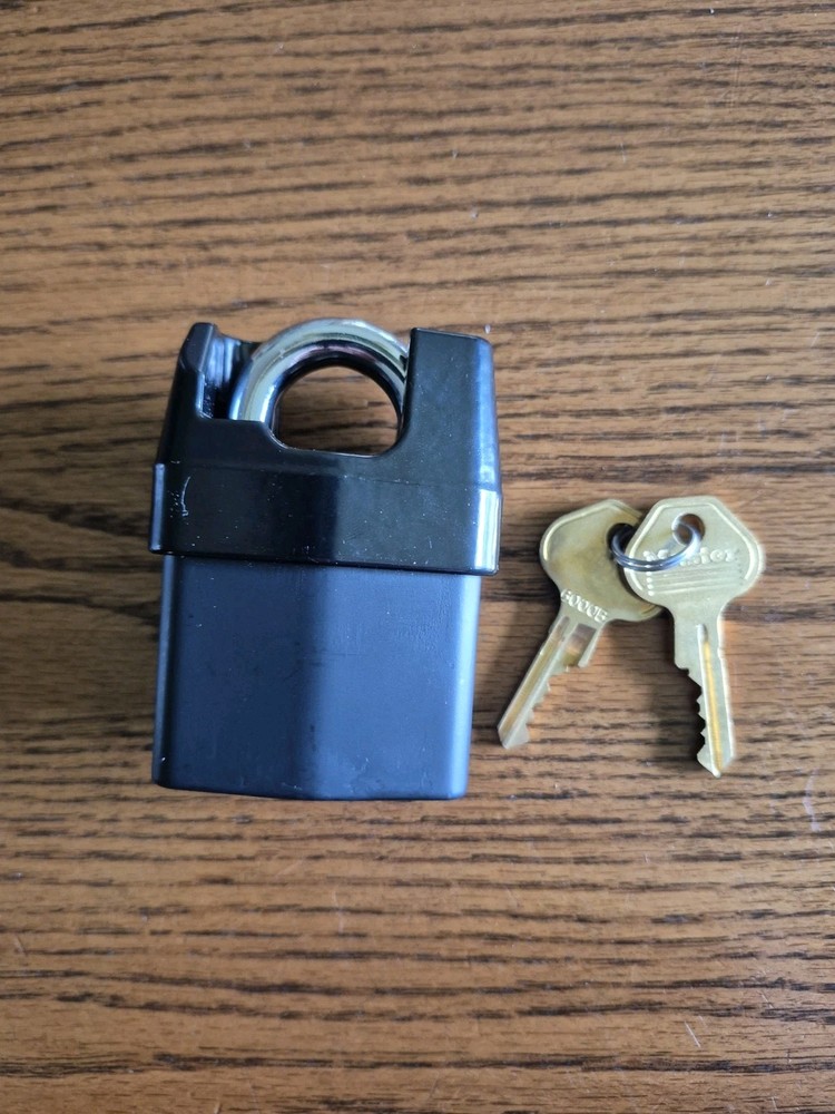 Master Lock 6325Ka Padlock, Keyed Alike, Partially Hidden Shackle, Rectangular