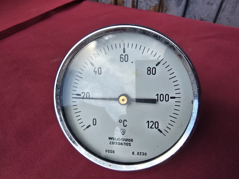 Thermometer 0-120 Celsius Ø approx. 100 mm