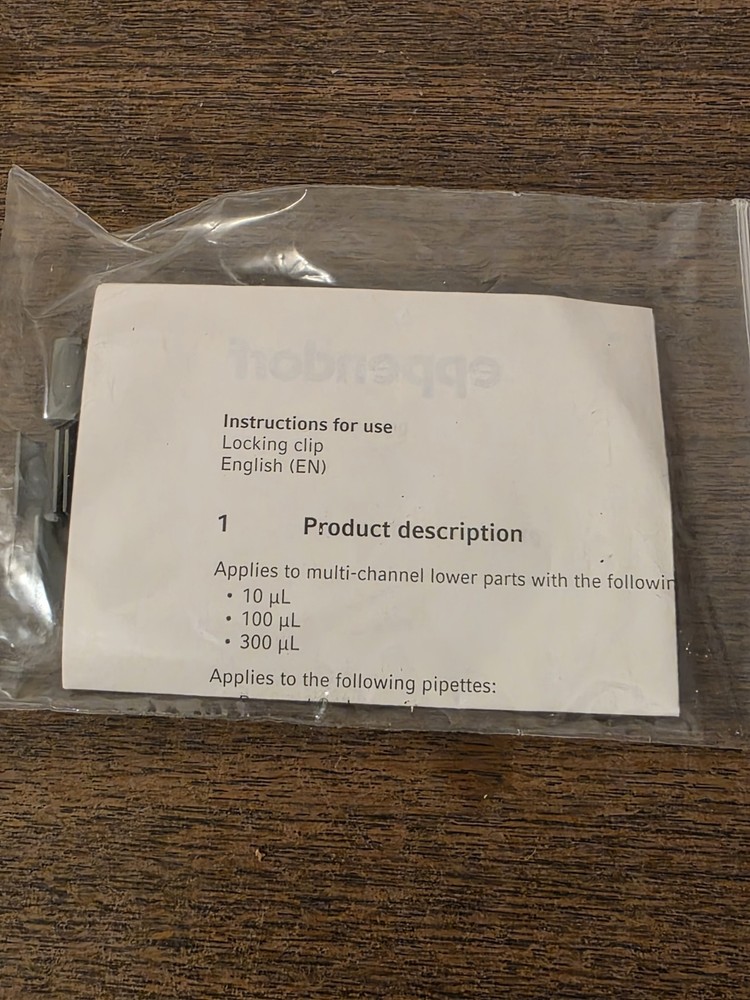 Eppendorf Pipette Locking Clips