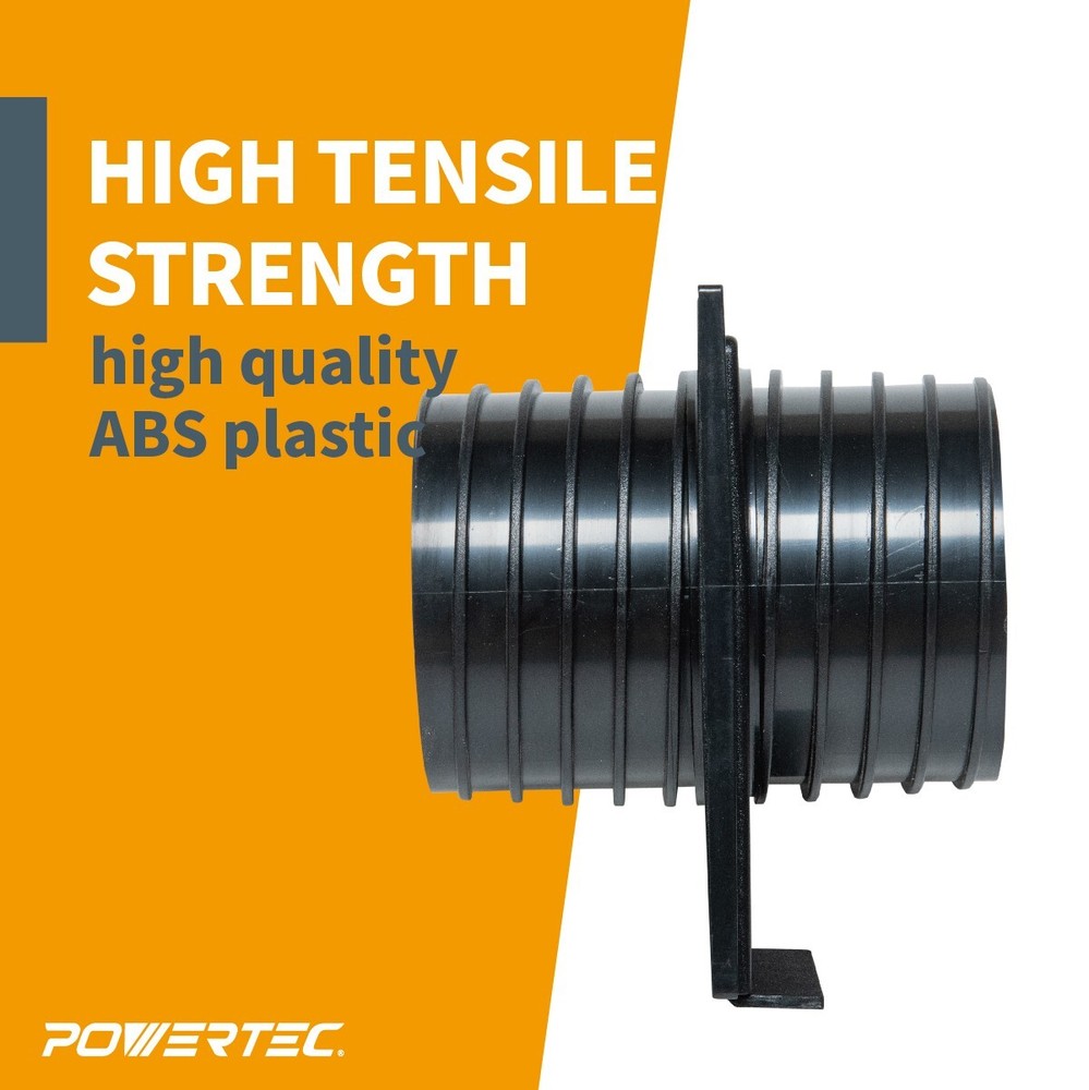 POWERTEC 4 inch Double Threaded Blast Gate (70192)