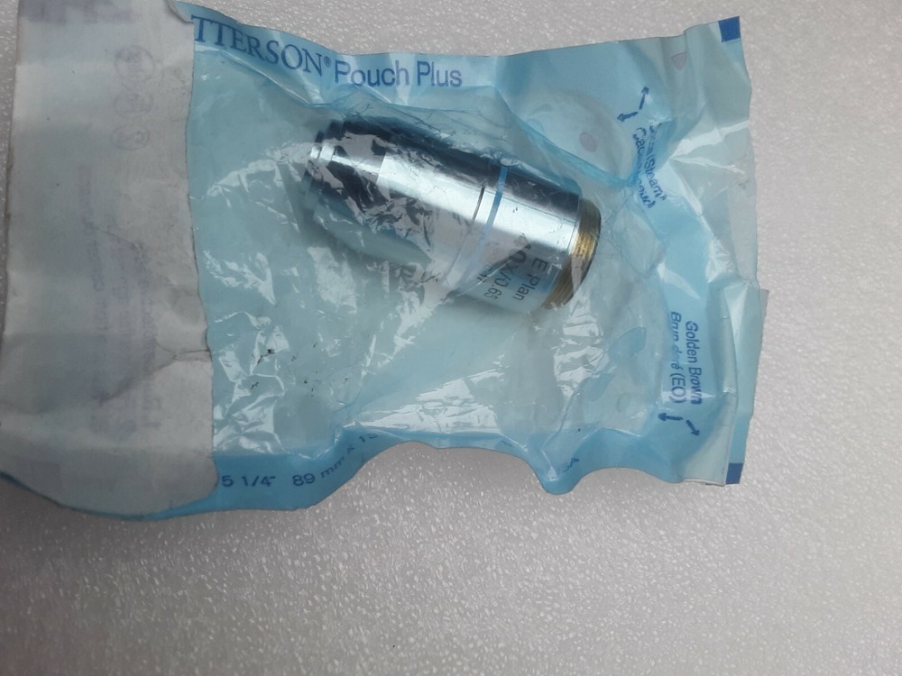 E Plan 40x /0.65 Microscope Objective Lens (Spring) Plan40 by AmScope