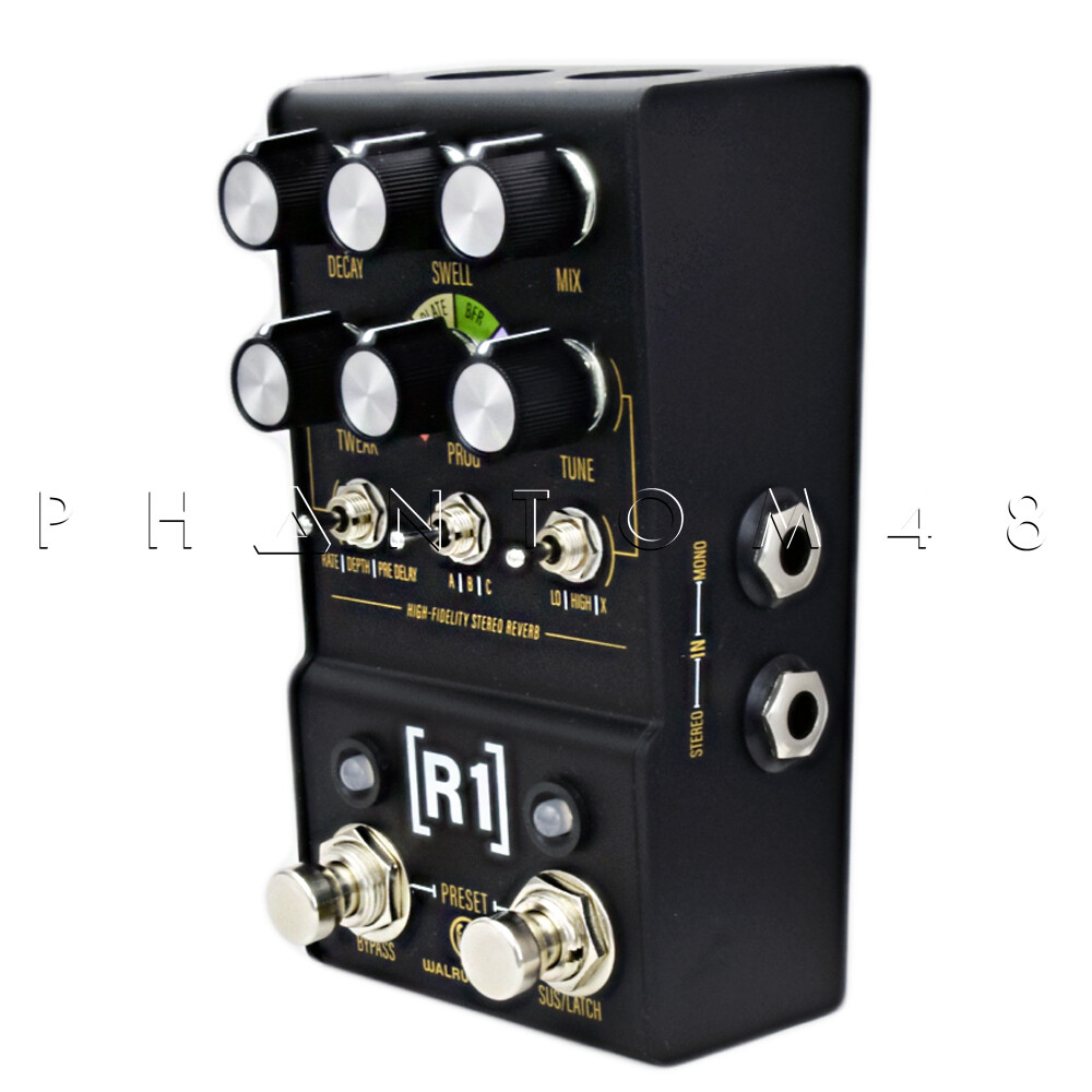 Walrus Audio - Mako R1 - Multi-Function Reverb Guitar Effects Pedal - NEW