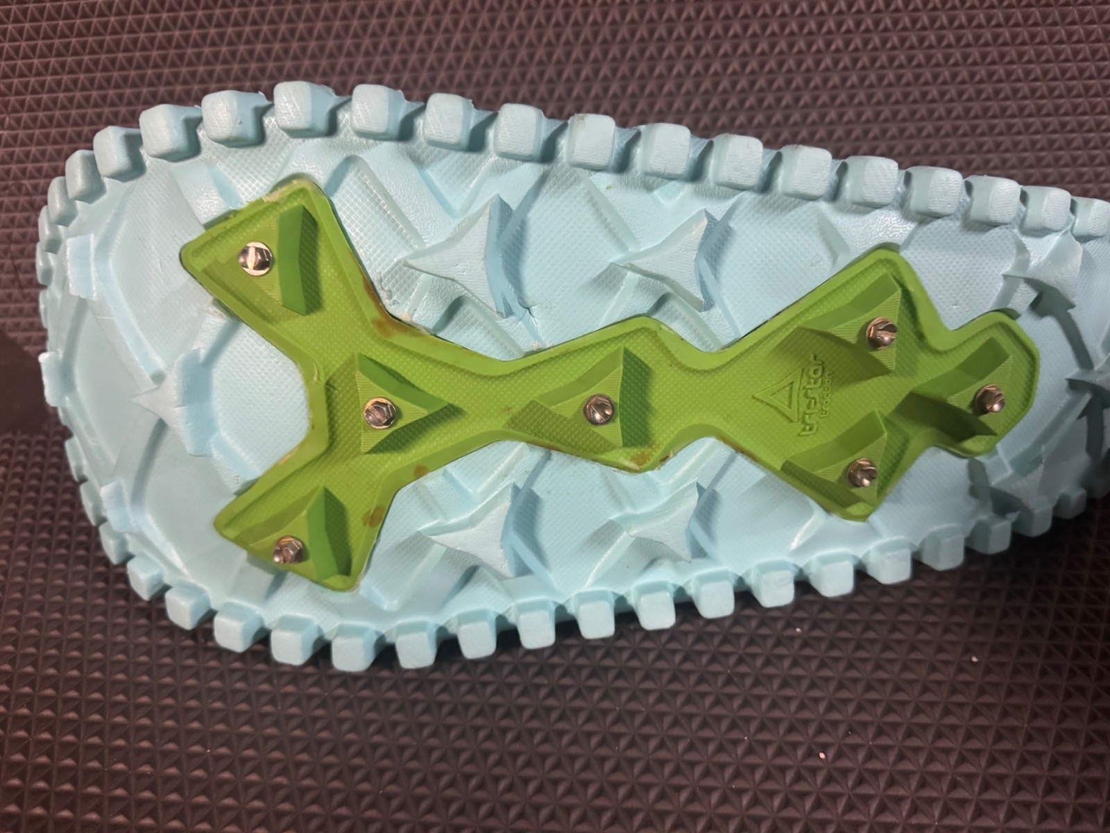 Crescent Moon Luna Unisex Ultralight EVA Foam Snowshoes. Seafoam