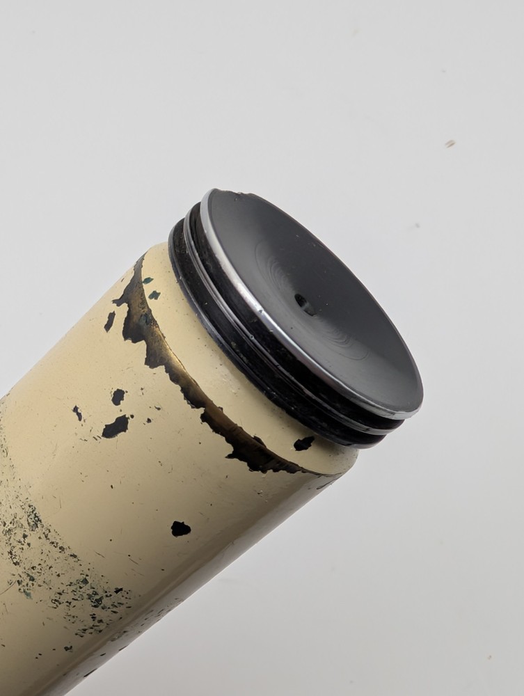 Vintage Optical Sight Tube With Case Eagle M Stamp